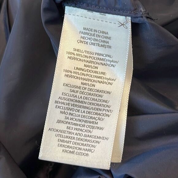 Polo Ralph Lauren Mens Drawstring Hood Packable Anorak Jacket Navy Blue Sz XL - Picture 8 of 11
